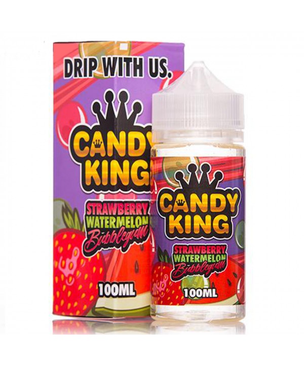 Strawberry Watermelon Bubblegum By Candy King - 10...