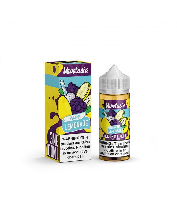 BLACKBERRY LEMONADE BY VAPETASIA E-LIQUID | 100 ML SOUR BLACKBERRY LEMONADE FLAVOR E-JUICE