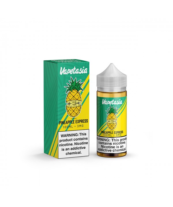 PINEAPPLE EXPRESS BY VAPETASIA E-LIQUID | 100 ML JUICY PINEAPPLE FLAVOR E-JUICE