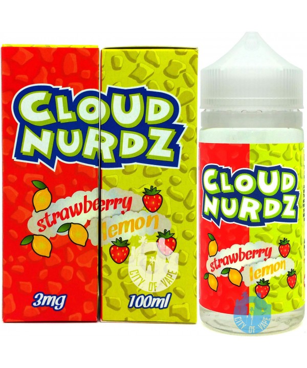 STRAWBERRY LEMON BY CLOUD NURDZ | 100 ML E-LIQUID