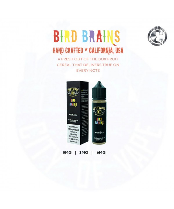 BIRD BRAINS BY CUTTWOOD | 60 ML FRUIT CEREAL AND M...