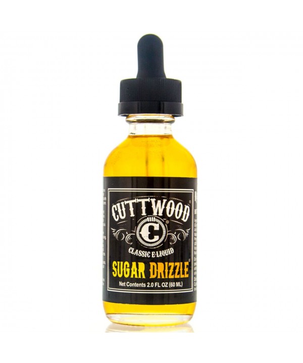 SUGAR DRIZZLE BY CUTTWOOD | 60 ML CINNAMON SUGAR CREAM FLAVOR E-LIQUID