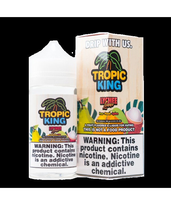 Lychee Luau By Tropic King | Drip More | 100 ML E-...