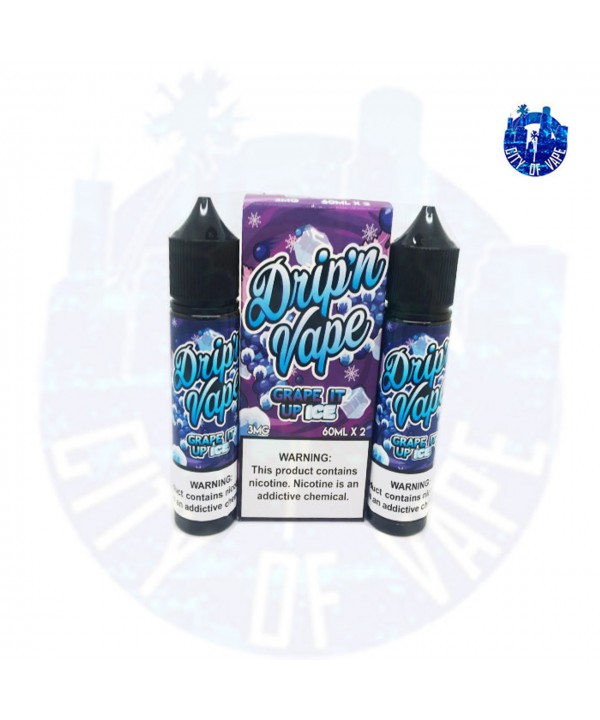 Grape It Up ICE By Drip'N Vape | 120 ML E-Liq...