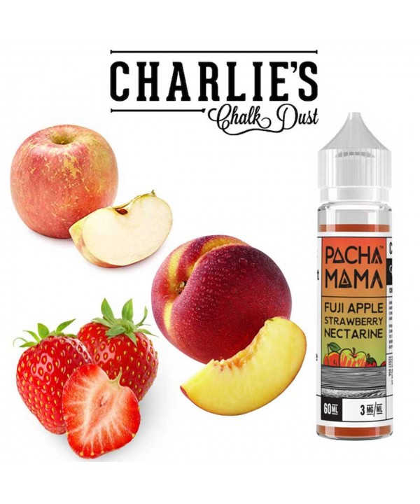 PACHAMAMA'S FUJI APPLE NECTARINE BY CHARLIE'S CHALK DUST | 60 ML