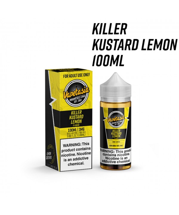 KILLER KUSTARD LEMON BY VAPETASIA E-LIQUID | 100 M...