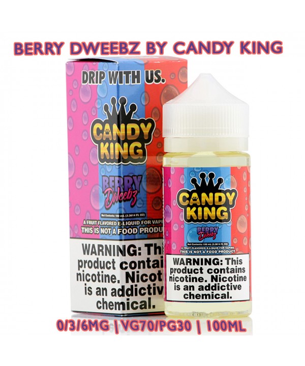 BERRY DWEEBZ BY CANDY KING | 100 ML E-LIQUID