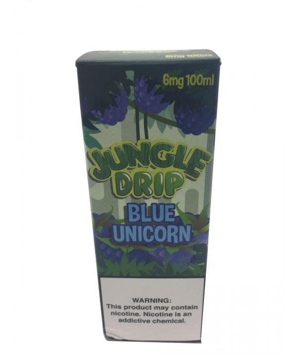 BLUE UNICORN BY JUNGLE DRIP | 100 ML BLUEBERRY CREAM FLAVOR E-LIQUID