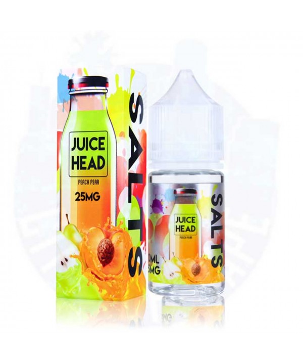 PEACH PEAR BY JUICE HEAD SALTS | 30 ML SALT NICOTI...