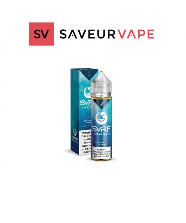 SVRF BALANCED BY SAVEURVAPE | 60 ML COCONUT CREAM ...