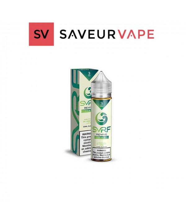 SVRF REVIVE ICED BY SAVEURVAPE | 60 ML MENTHOL BLU...