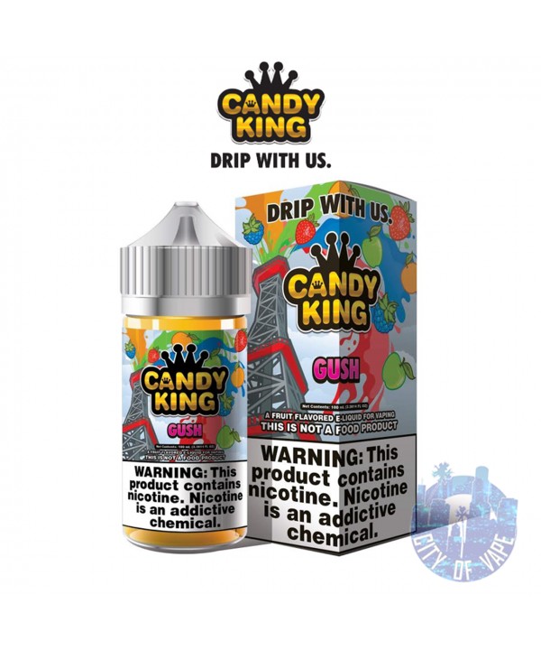 GUSH BY CANDY KING | 100 ML BLUEBERRY RASPBERRY ST...