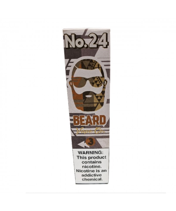 NO. 24 BY BEARD VAPE CO. | 60 ML SALTY CARAMEL MILKSHAKE FLAVOR E-JUICE