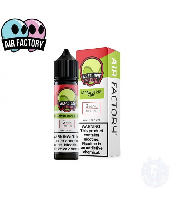 STRAWBERRY KIWI BY AIR FACTORY E-LIQUID | 60 ML E-...