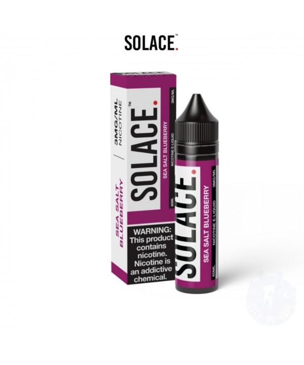 SEA SALT BLUEBERRY BY SOLACE VAPOR | 60 ML BLUEBER...