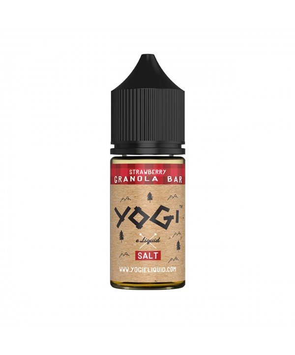 STRAWBERRY GRANOLA BAR BY YOGI FARMS SALTS | 30 ML SALT NICOTINE