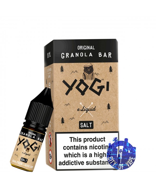 ORIGINAL GRANOLA BAR BY YOGI FARMS SALT | 30 ML SA...