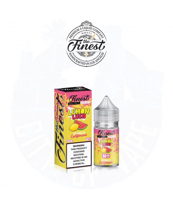 LEMON LUSH SALT NICOTINE BY THE FINEST E-LIQUID | 30 ML LEMON WATERMELON FLAVOR SALT NIC