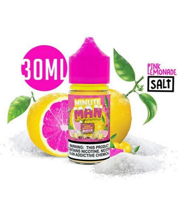 PINK LEMONADE MINUTE MAN E-LIQUIDS | SALT NICOTINE...