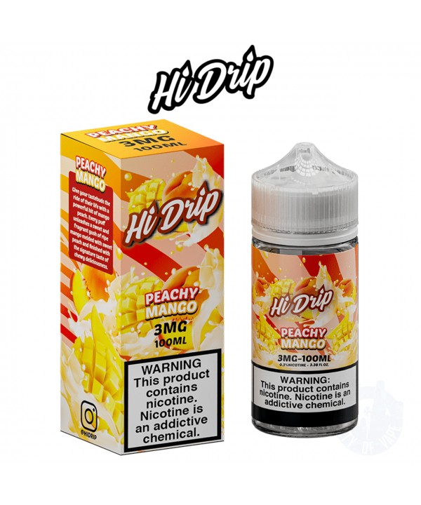 PEACHY MANGO BY HI DRIP E-LIQUID | 100 ML E-JUICE