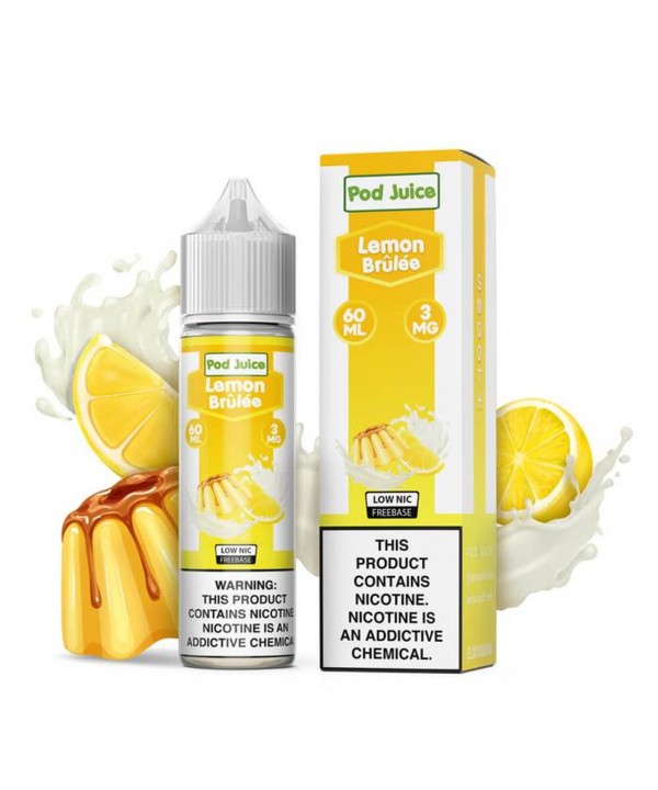 LEMON BRULEE BY POD E-LIQUID | 60 ML